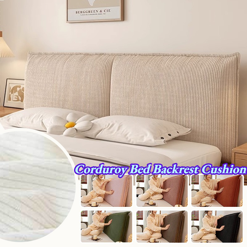 Headboard Cushion Backrest Tatami - 코듀로이 침대 등받이 쿠션 분리형 대형