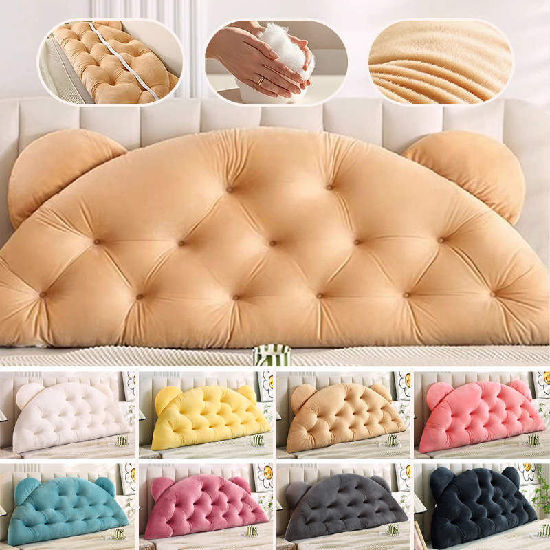 Headboard Cushion Backrest Tatami - 곰 귀 모양 헤드보드 등받이 쿠션