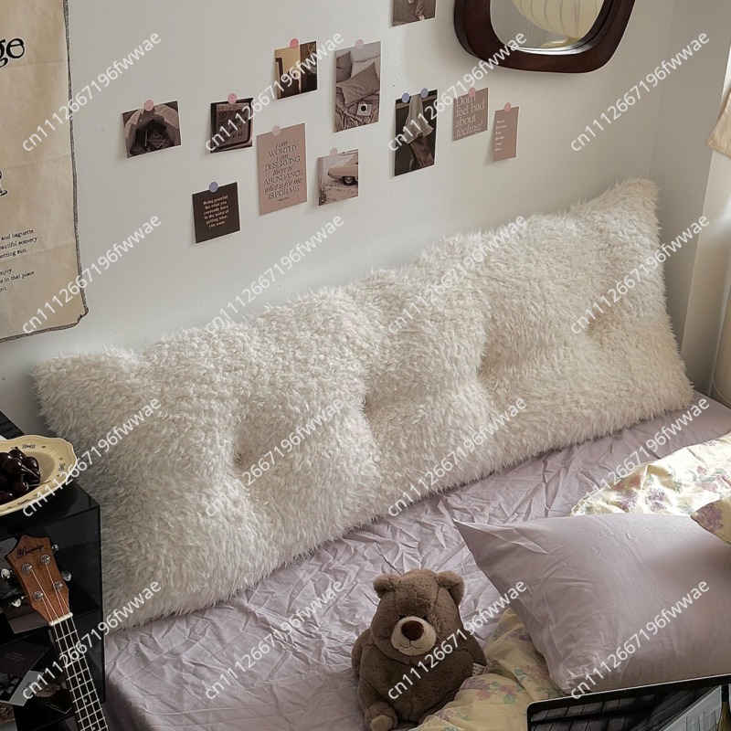 Headboard Cushion Backrest Tatami - 플러시 헤드보드 지지 쿠션 고급 등받이