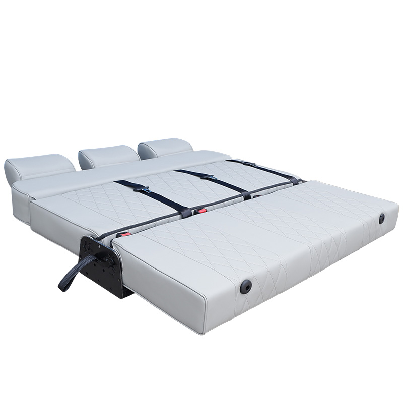 Sofas - 맞춤형 통기성 가죽 3단 접이식 소파