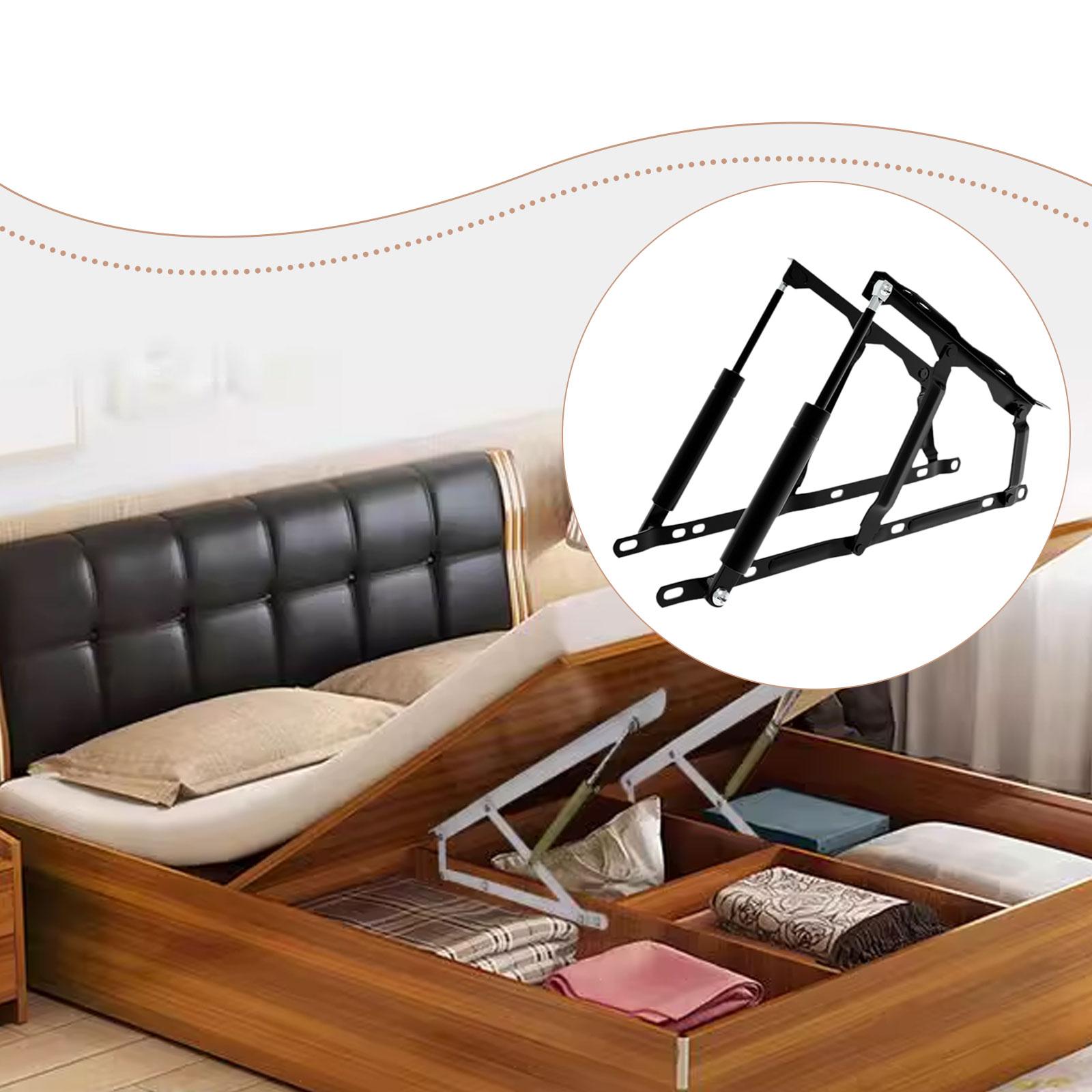 Gas Lift Storage Bed Hydraulic - 2피스 침대 리프트 메커니즘 유압 가스