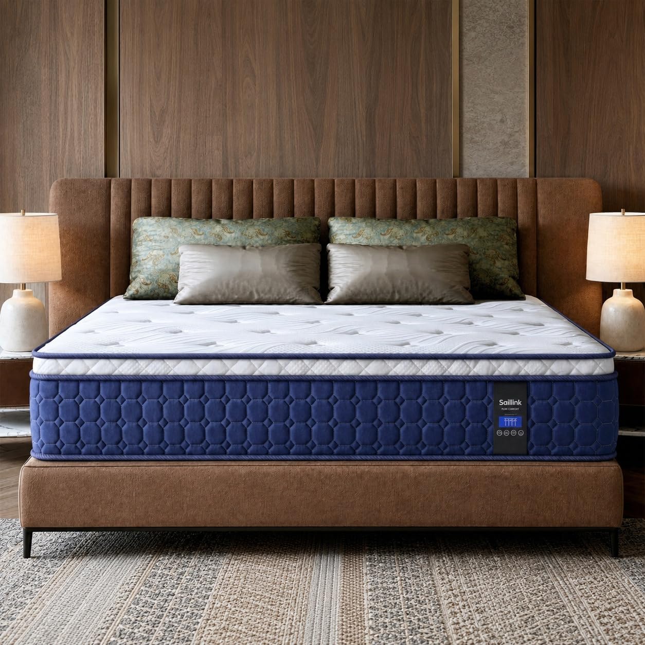 Memory Foam Mattress In A Box Queen - 퀸 사이즈 매트리스, 14인치 하이브리드 매트리스