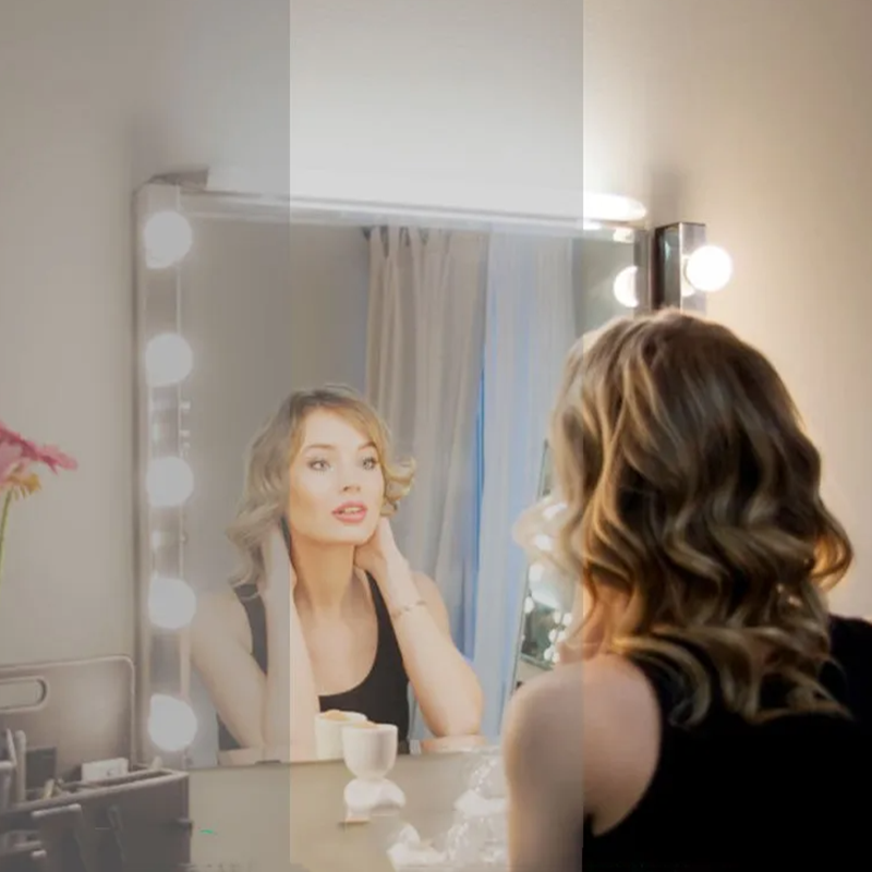 디밍 가능한 LED 거울 조명 탈착식 전구 USB 전원 - Dressing Table Vanity With Lighted Mirror 리뷰 및 가격
