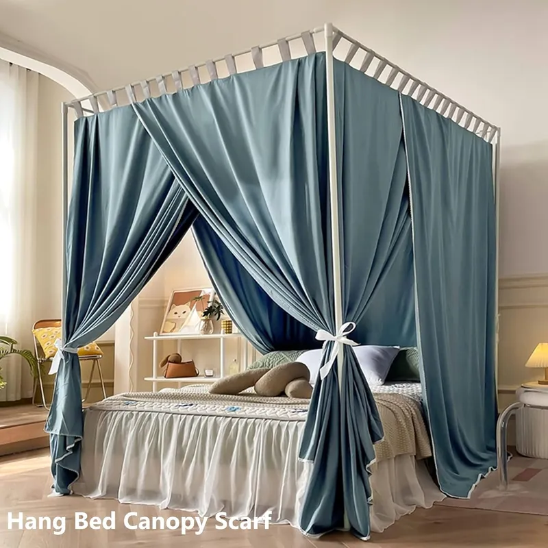 퀸 사이즈 침대에 적합한 고급형 침대 프레임 지지대,  - Canopy Bed Frame Metal Queen 리뷰 및 가격