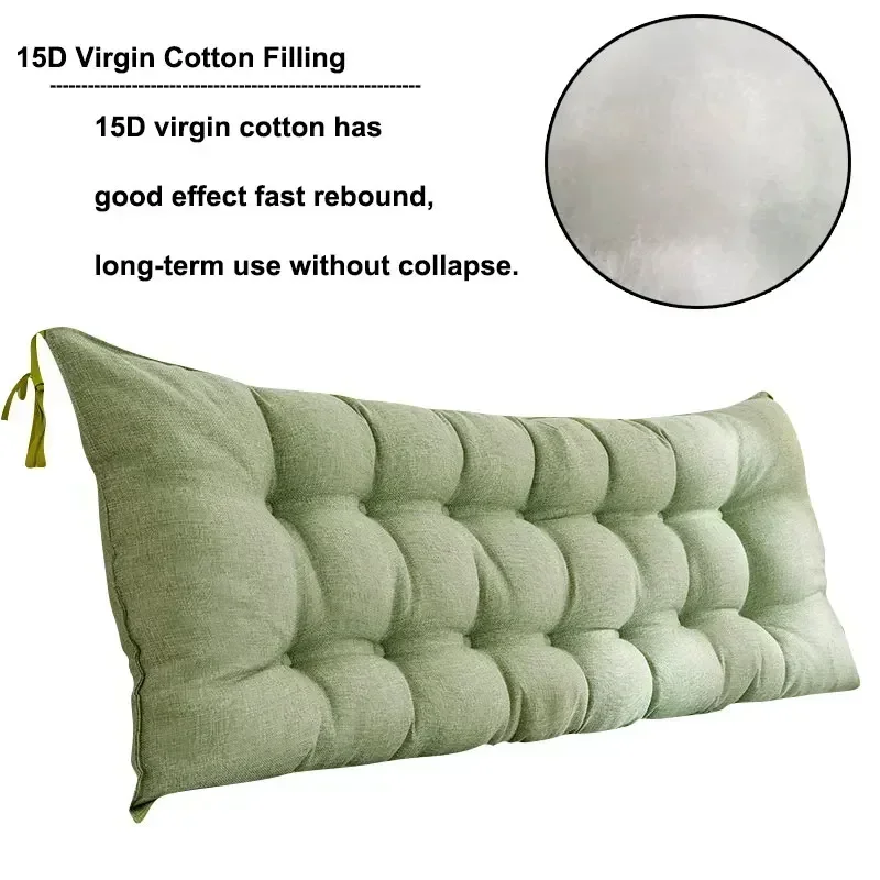 1개 소파 롱 쿠션 헤드보드 독서용 베개 침대 옆 두꺼 - Headboard Cushion Backrest Tatami 리뷰 및 가격