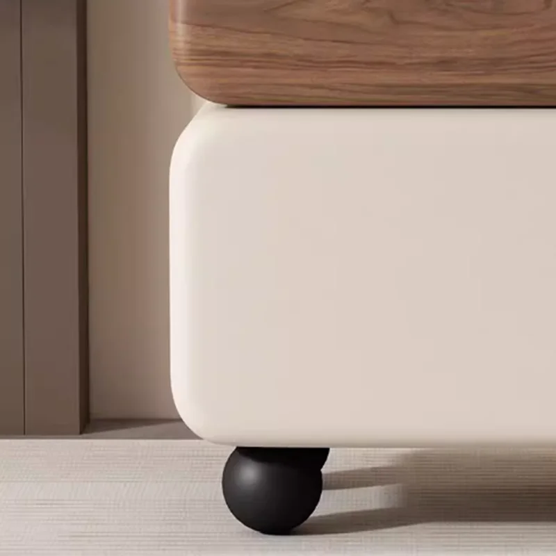 대형 나무 나이트스탠드 유럽식 다크 브라운 서랍 미니멀 - Solid Wood Nightstand 2 Drawers 리뷰 및 가격