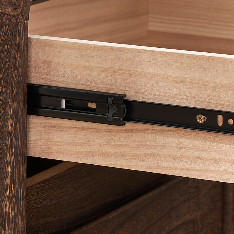레트로 원목 침실 협탁 2단 서랍 침대 옆 캐비닛 모던 - Solid Wood Nightstand 2 Drawers 리뷰 및 가격