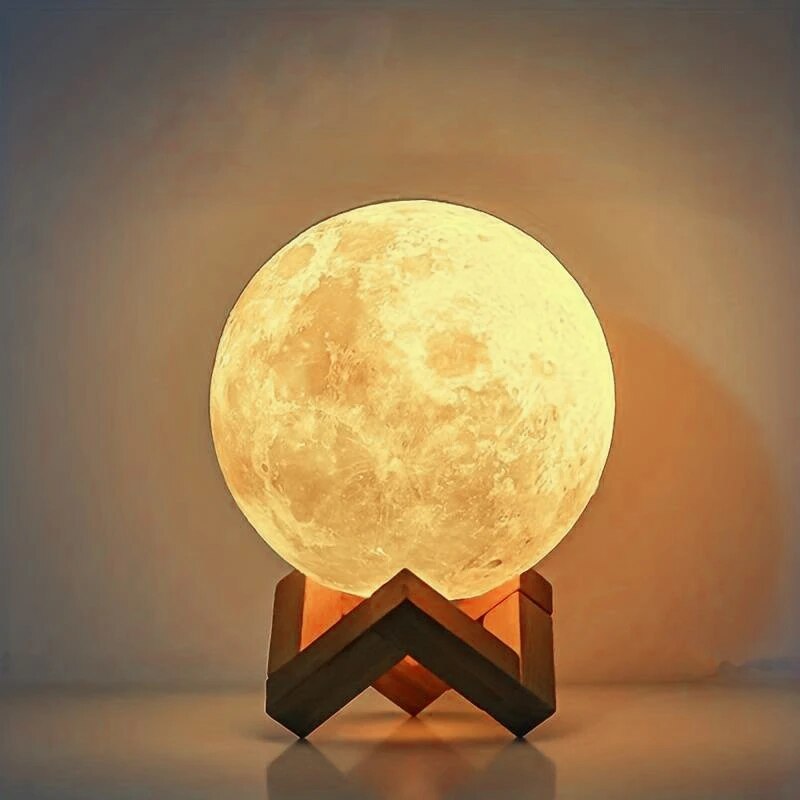 1 LED 달 조명, DIY 달 야간 조명, 소녀, 소 - Floating Nightstand With Led Light 리뷰 및 가격