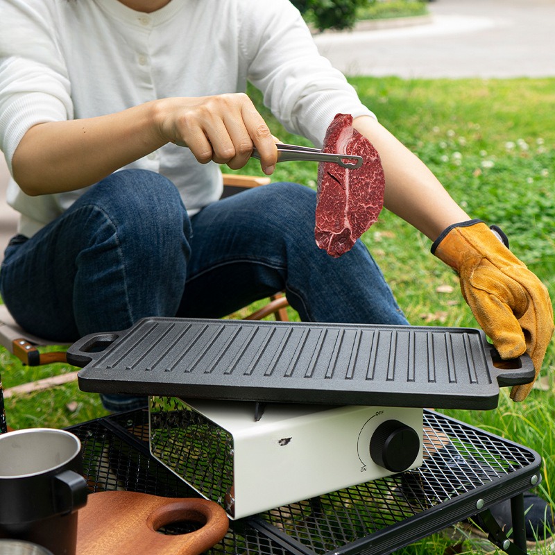 야외 캠핑 바베큐 플레이트 한국식 바베큐 플레이트 양면 - Outdoor Furniture 리뷰 및 가격
