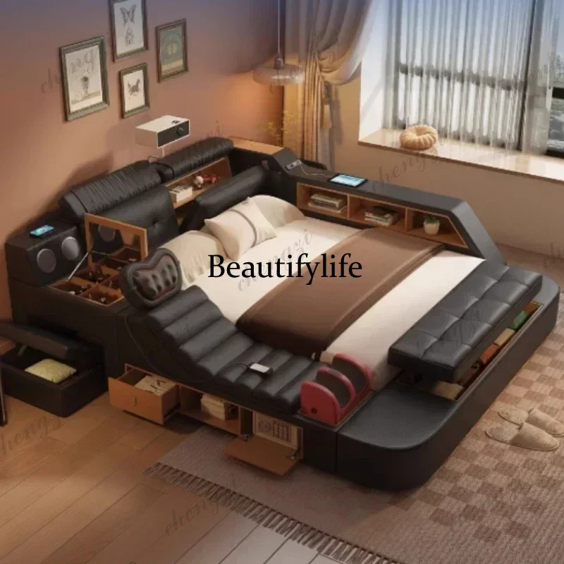 A182 블랙 킹사이즈 프레임 더블 침대 서랍형 수납  - King Size Bed Frame With Storage Drawers 리뷰 및 가격