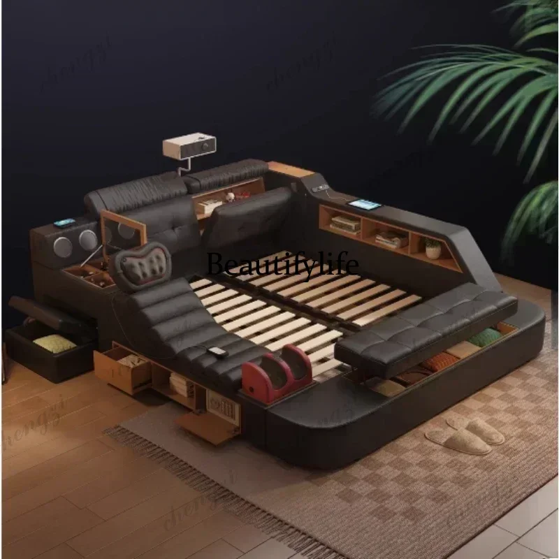 A182 블랙 킹사이즈 프레임 더블 침대 서랍형 수납  - King Size Bed Frame With Storage Drawers 리뷰 및 가격