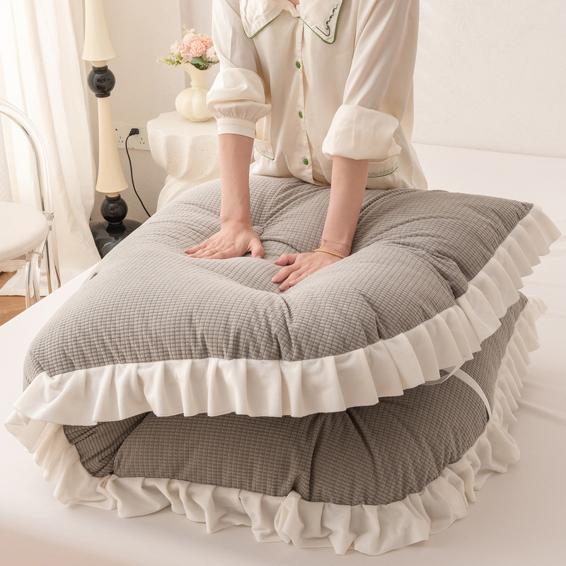 프릴 장식 헤드보드 베개 요추 지지대 등받이 쿠션 (기 - Headboard Cushion Backrest Tatami 리뷰 및 가격