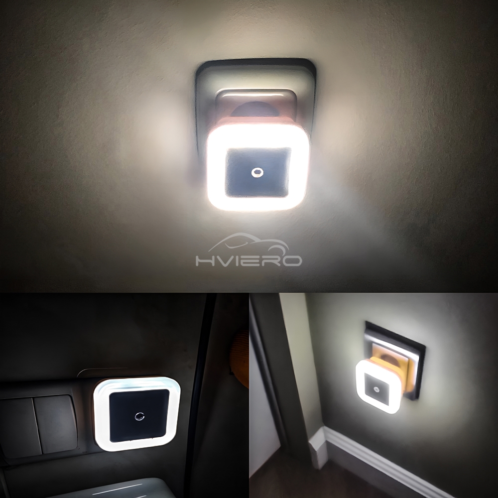 무선 센서 LED 야간 조명 EU 플러그 미니 사각형  - Floating Nightstand With Led Light 리뷰 및 가격