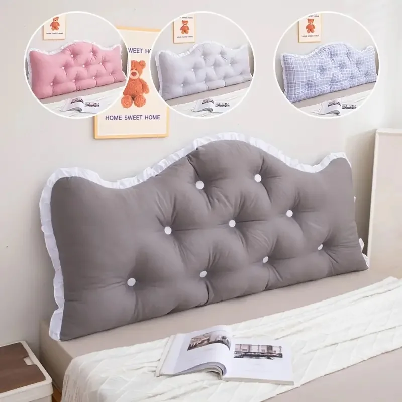 다다미 왕관 침대 바디 베개 레이스 장식, 공주 등받이 - Headboard Cushion Backrest Tatami 리뷰 및 가격