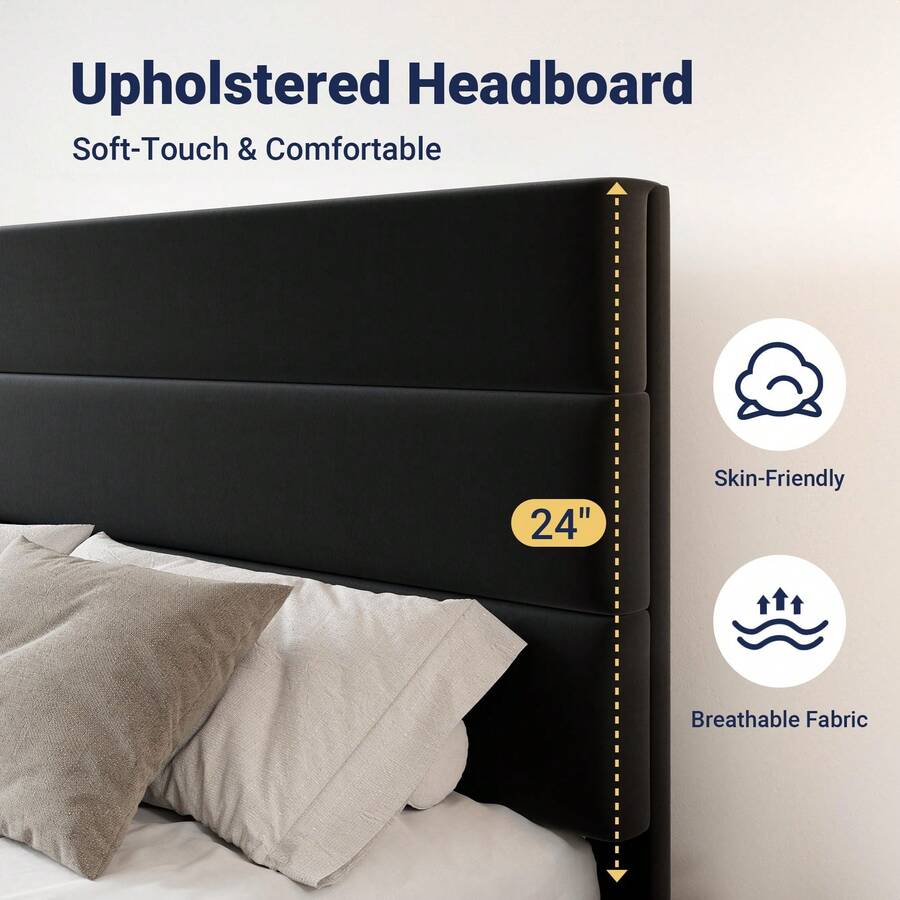 풀/퀸/킹 사이즈 플랫폼 침대 프레임, 4개 수납 서랍 - King Size Bed Frame With Storage Drawers 리뷰 및 가격