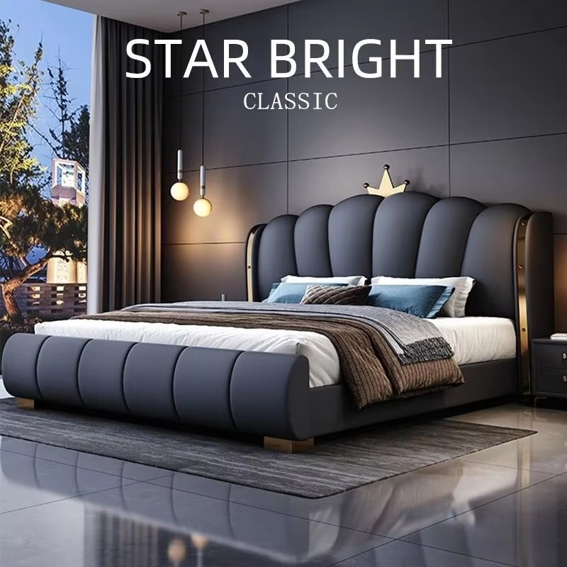 현대적인 디자인의 고급 원목 침대 가구 세트(킹 사이즈 - King Size Bed Frame With Storage Drawers 리뷰 및 가격