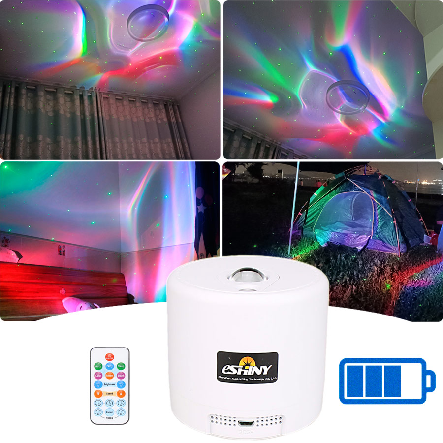 SA204 RGB LED 모티브 오로라 프로젝터 나이트 - Floating Nightstand With Led Light 리뷰 및 가격