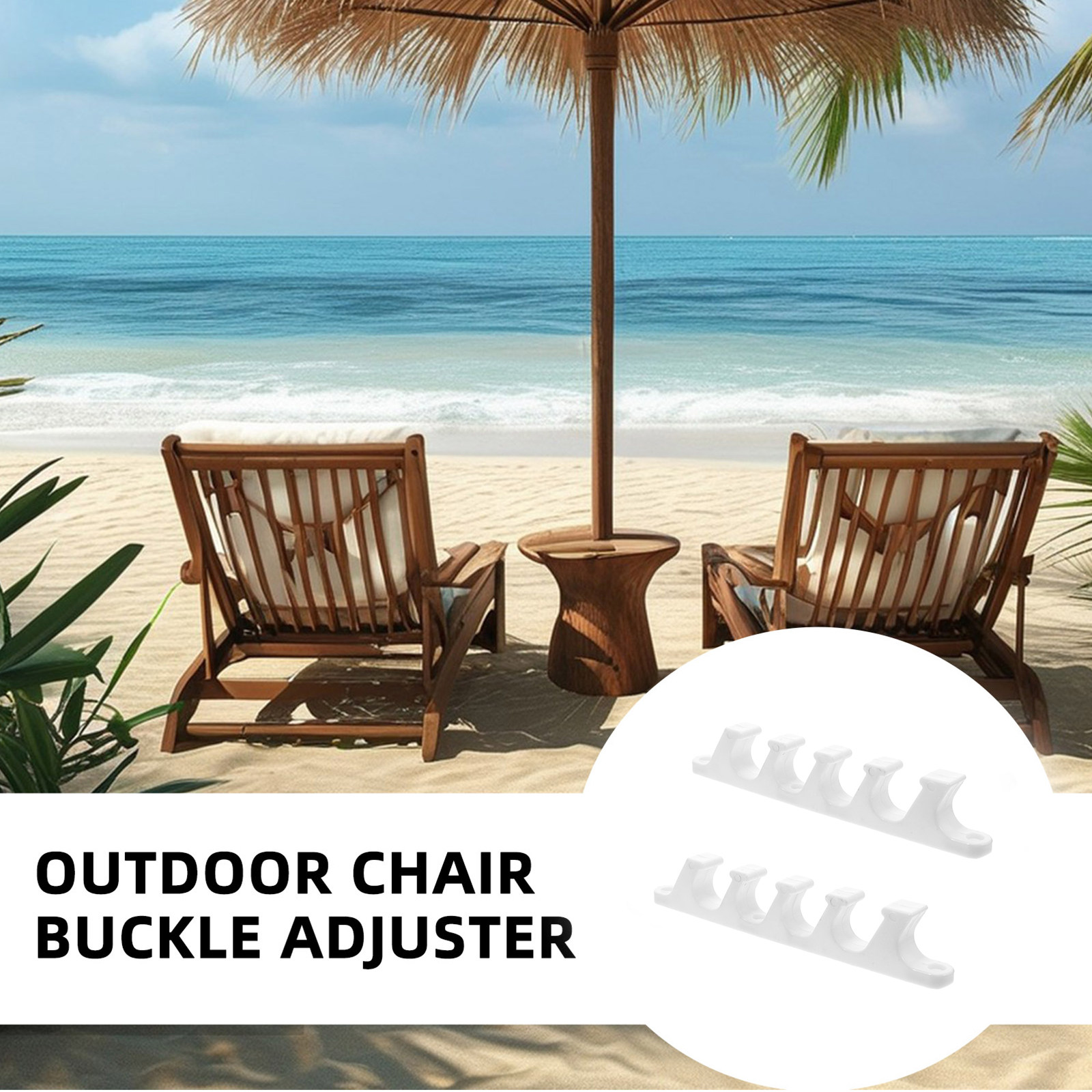 2개입, 접이식 파티오 의자 조절 브래킷, 플라스틱 리 - Outdoor Furniture 리뷰 및 가격