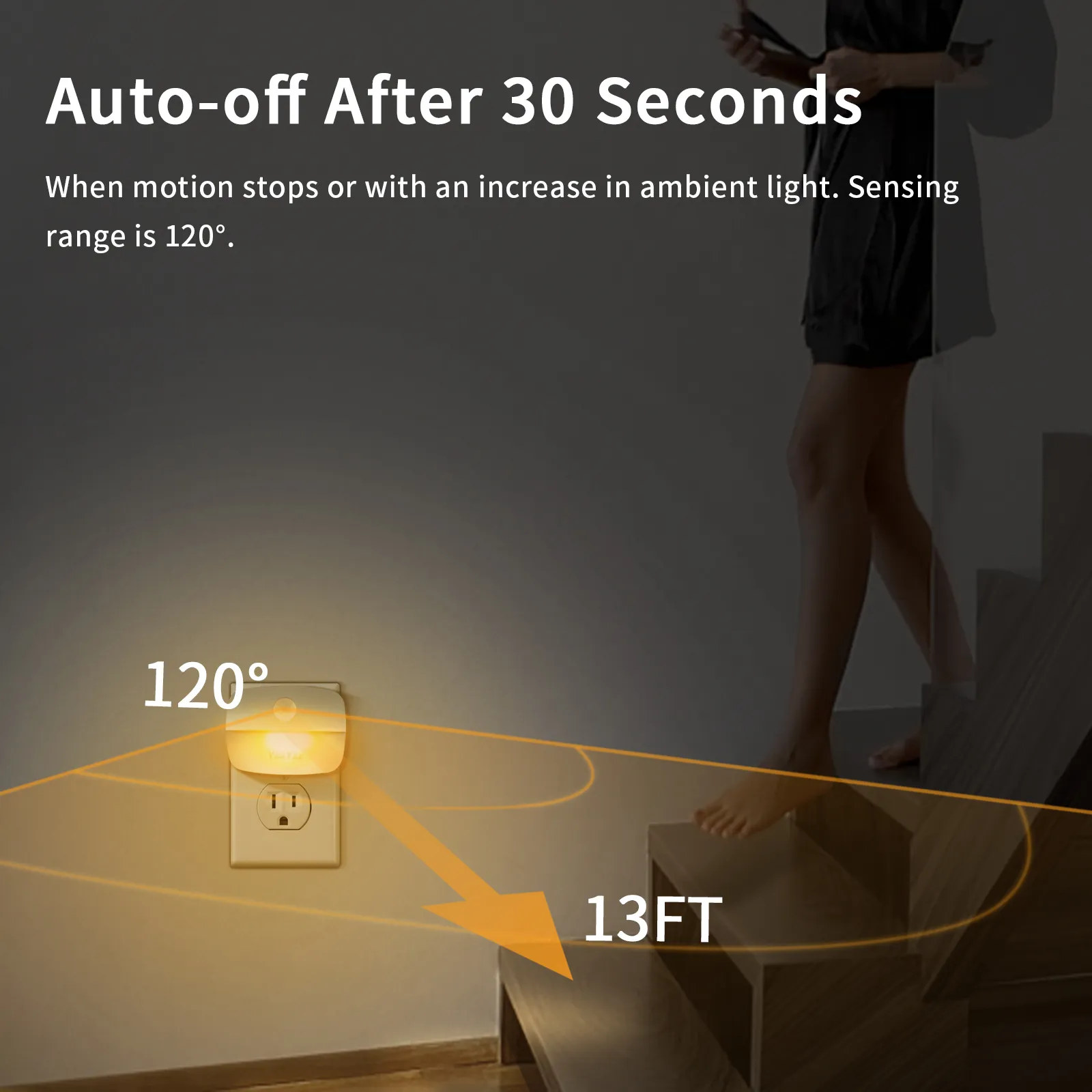 LED 야간 조명 모션 센서 EU 미국 플러그 램프 야 - Floating Nightstand With Led Light 리뷰 및 가격